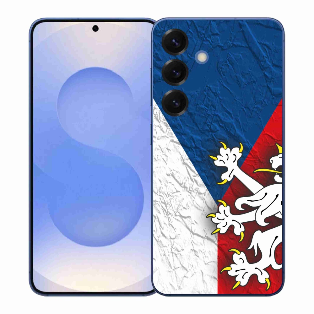 Gél védőhuzat mmCase Samsung Galaxy S26+ - cseh zászló 1