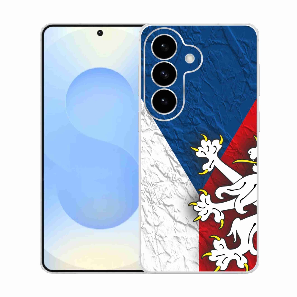 Gél védőhuzat mmCase Samsung Galaxy S26 - cseh zászló 1