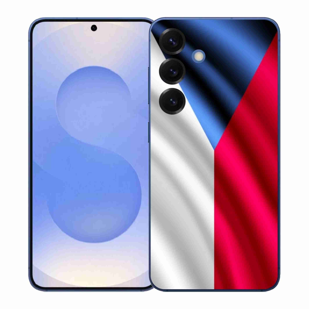 Gél borítás mmCase Samsung Galaxy S26+ - cseh zászlóhoz