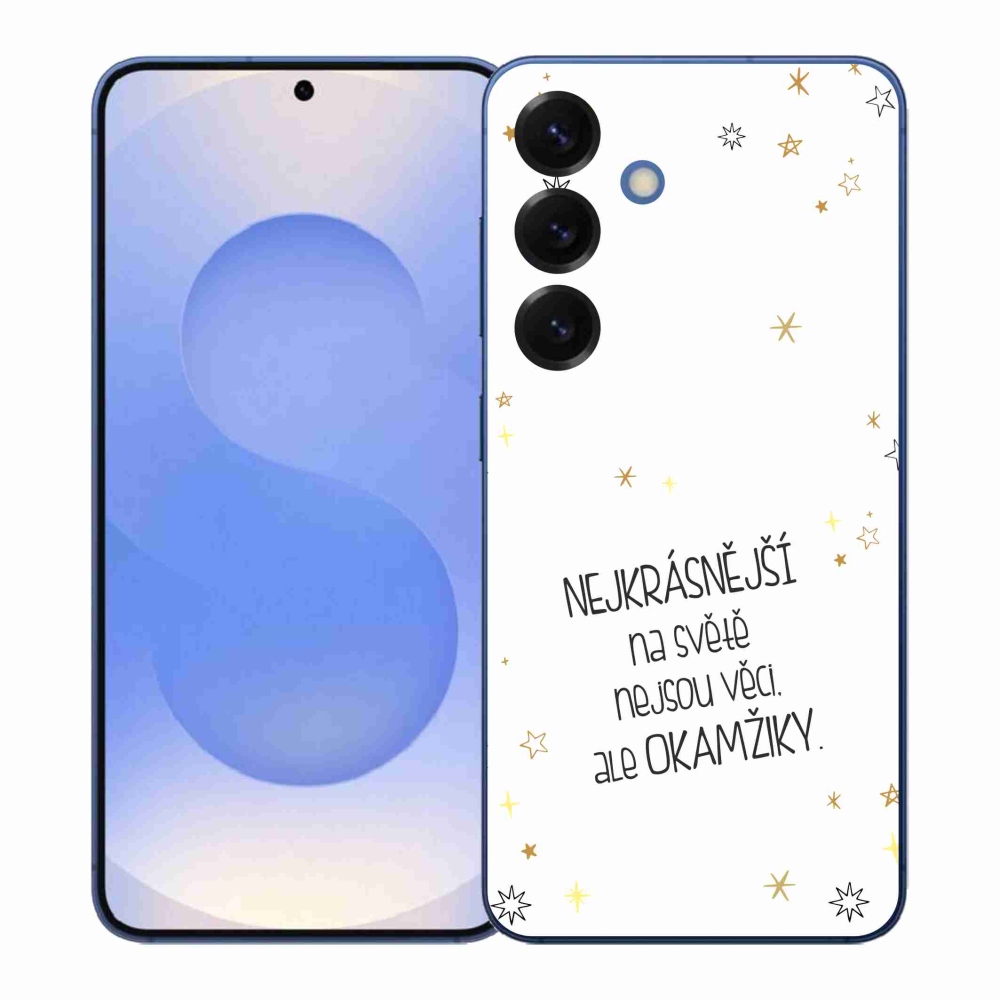 Gél borítás mmCase Samsung Galaxy S26+ - idézem 4 fehér háttér