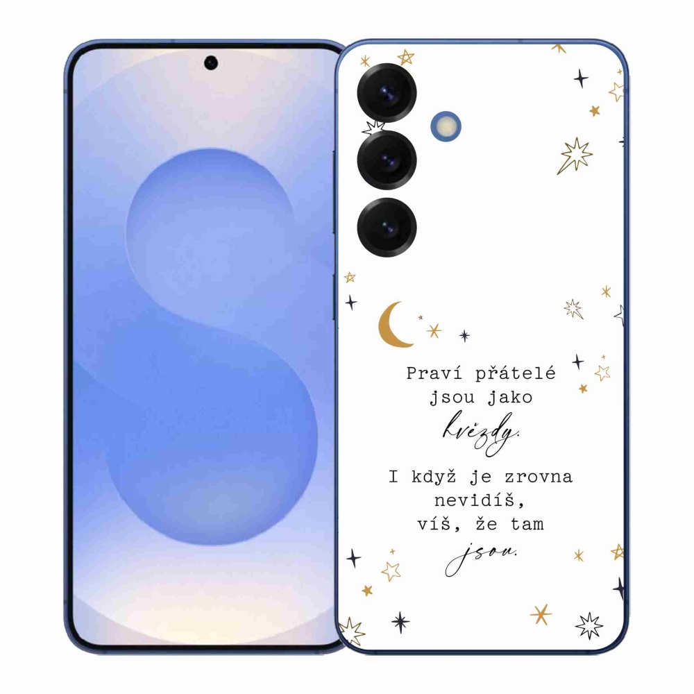 Gél borítás mmCase Samsung Galaxy S26+ - idézem 6 fehér háttér