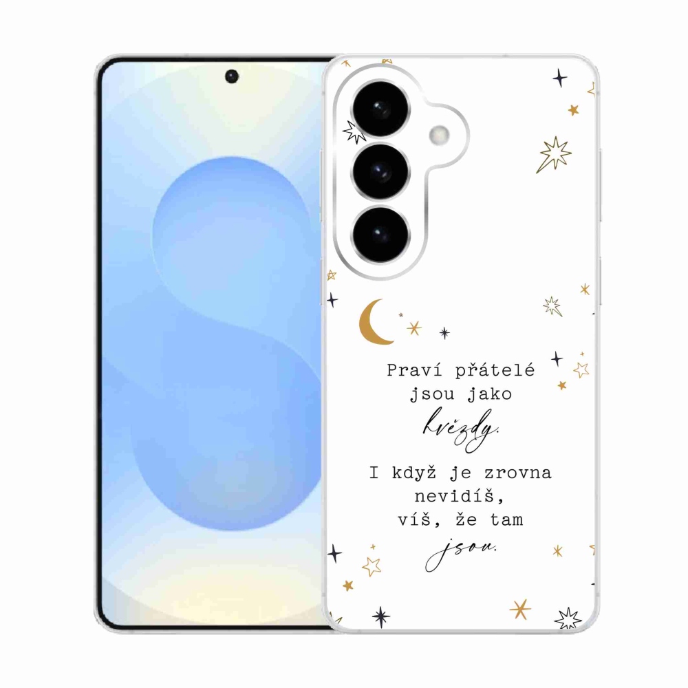 Gél borítás mmCase Samsung Galaxy S26 - idézem 6 fehér háttérrel