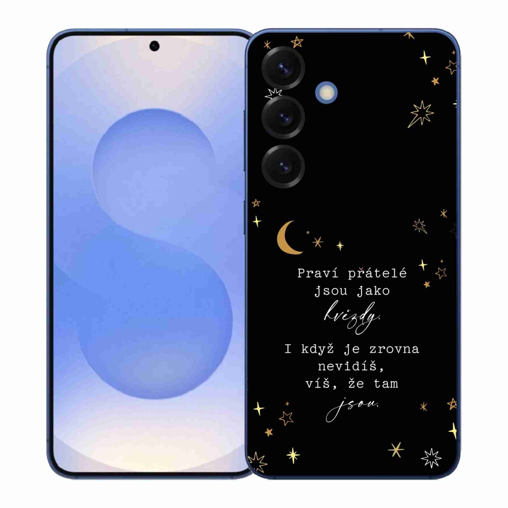 Gél borítás mmCase Samsung Galaxy S26+ - idézem 6 fekete háttér