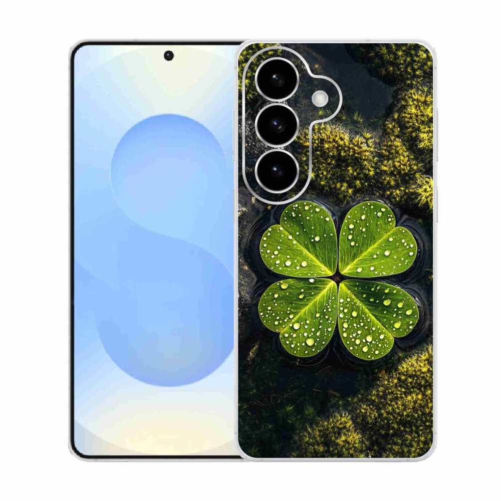 Gél borítás mmCase Samsung Galaxy S26 készülékhez - négylevelű lóhere