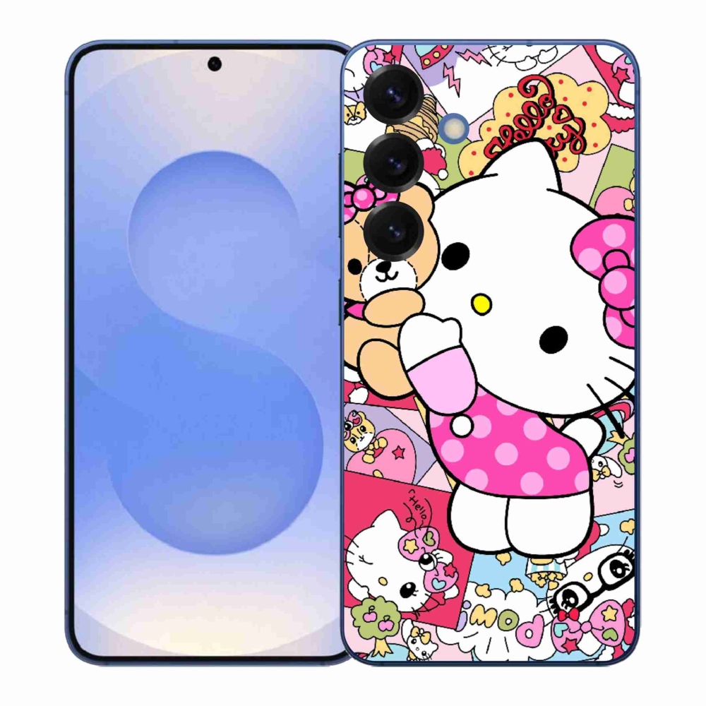 Gél borítás mmCase Samsung Galaxy S26+ készülékhez - aranyos cica