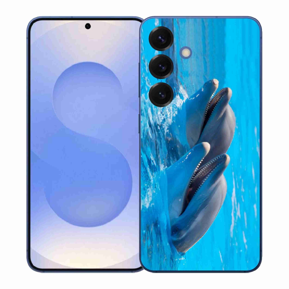 Zselés borítás mmCase Samsung Galaxy S26+ - delfinek