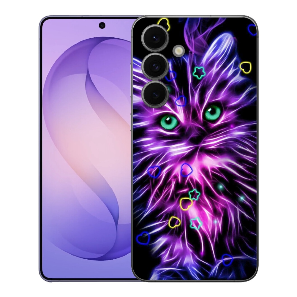 mmCase géltok a Samsung Galaxy S26 FE-hez – absztrakt macska
