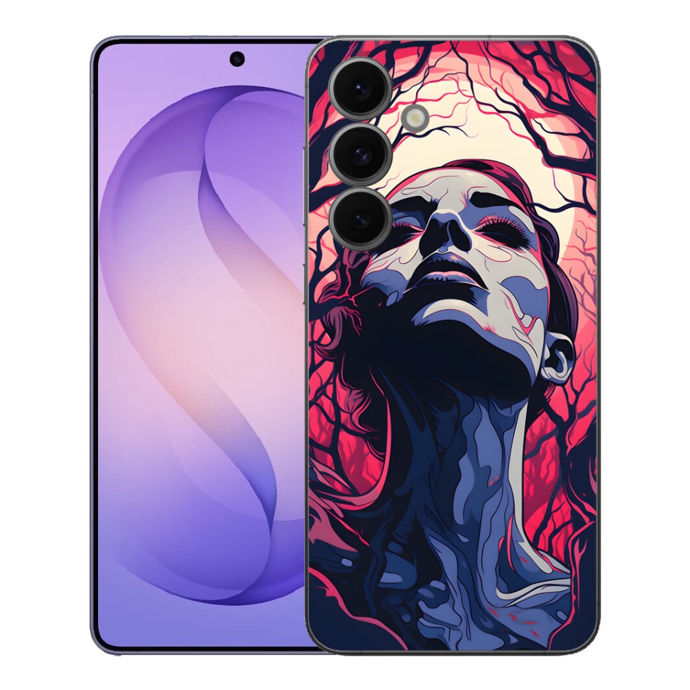 mmCase géltok a Samsung Galaxy S26 FE-hez – absztrakt arc