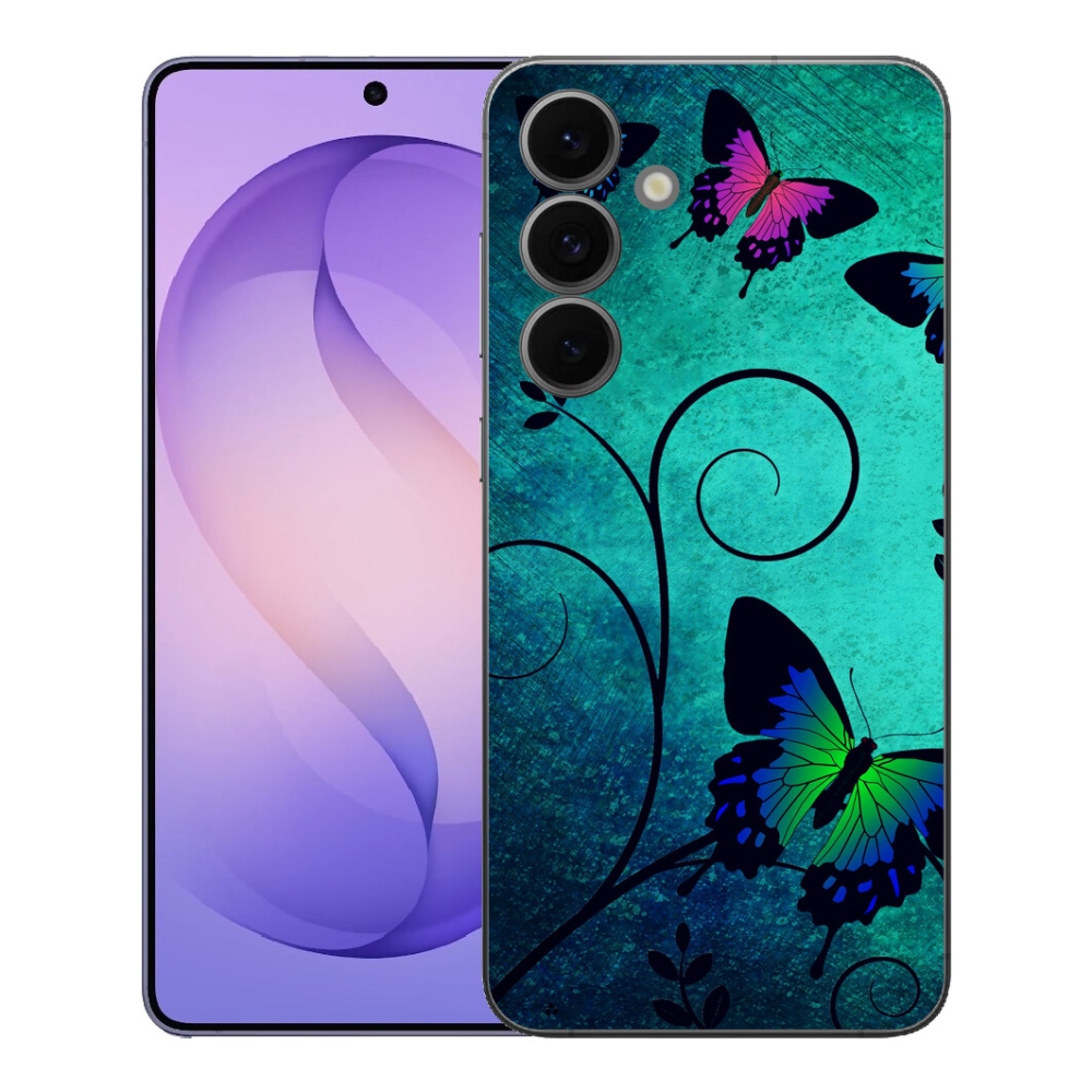 mmCase gélhuzat a Samsung Galaxy S26 FE-hez – színes pillangók