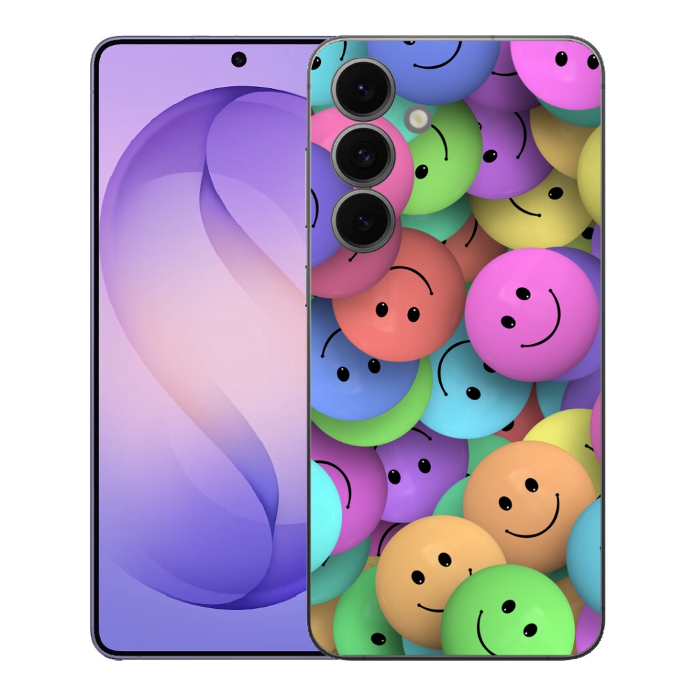 mmCase géltok a Samsung Galaxy S26 FE-hez – színes smiley-k