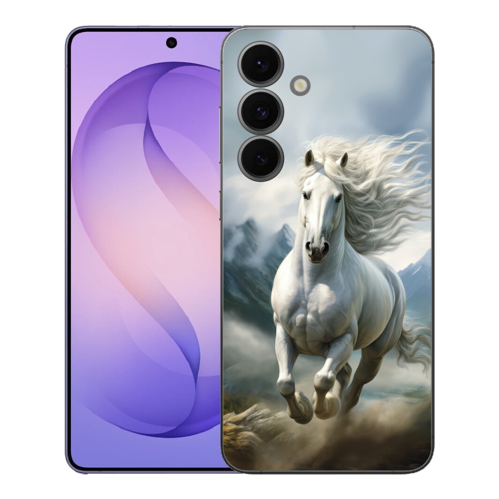 mmCase géltok a Samsung Galaxy S26 FE-hez – futó fehér ló 3