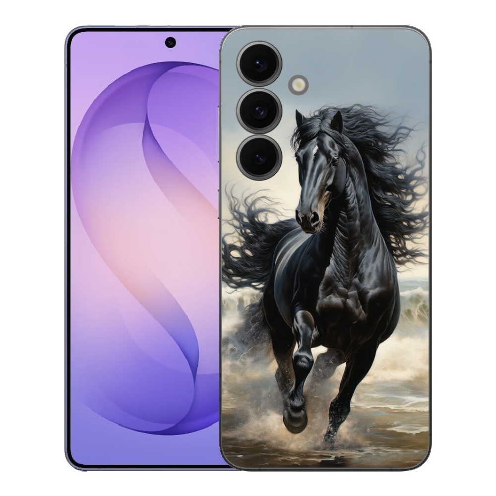 mmCase géltok a Samsung Galaxy S26 FE-hez – futó fekete ló