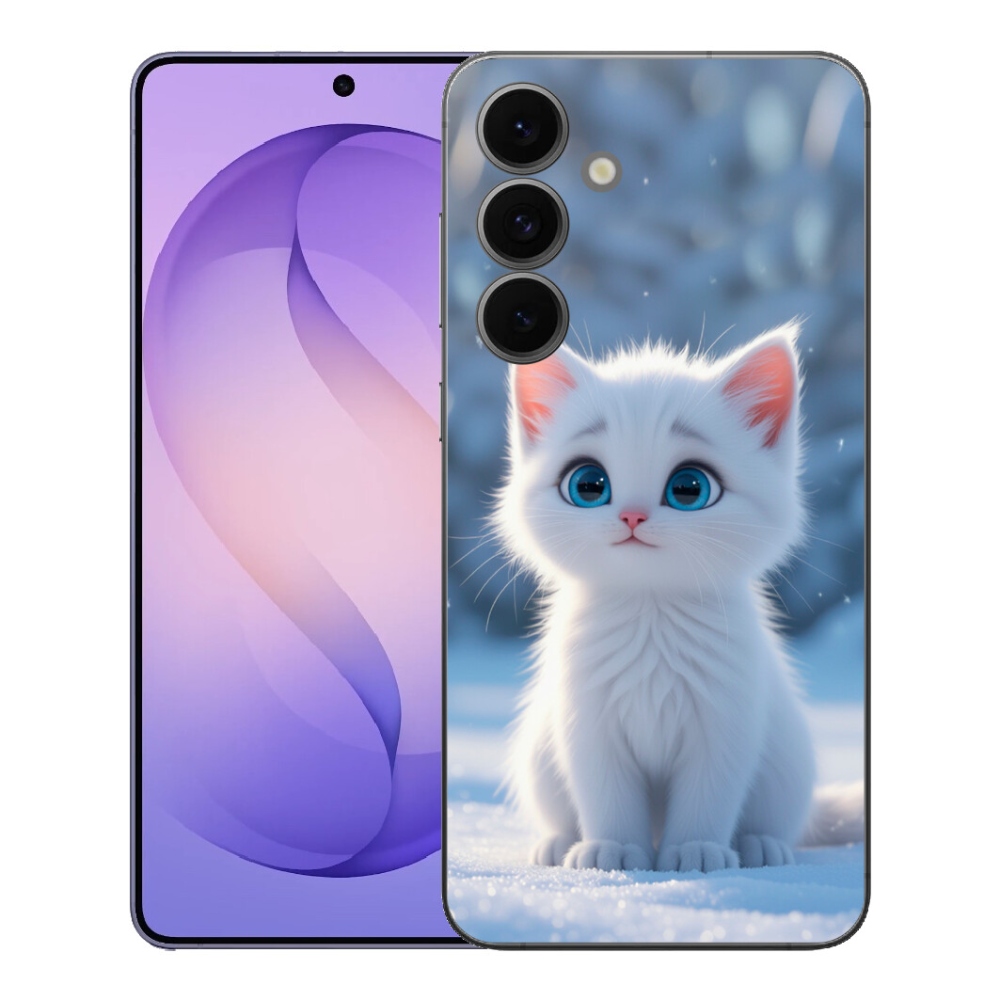 mmCase géltok a Samsung Galaxy S26 FE-hez – fehér cica 3