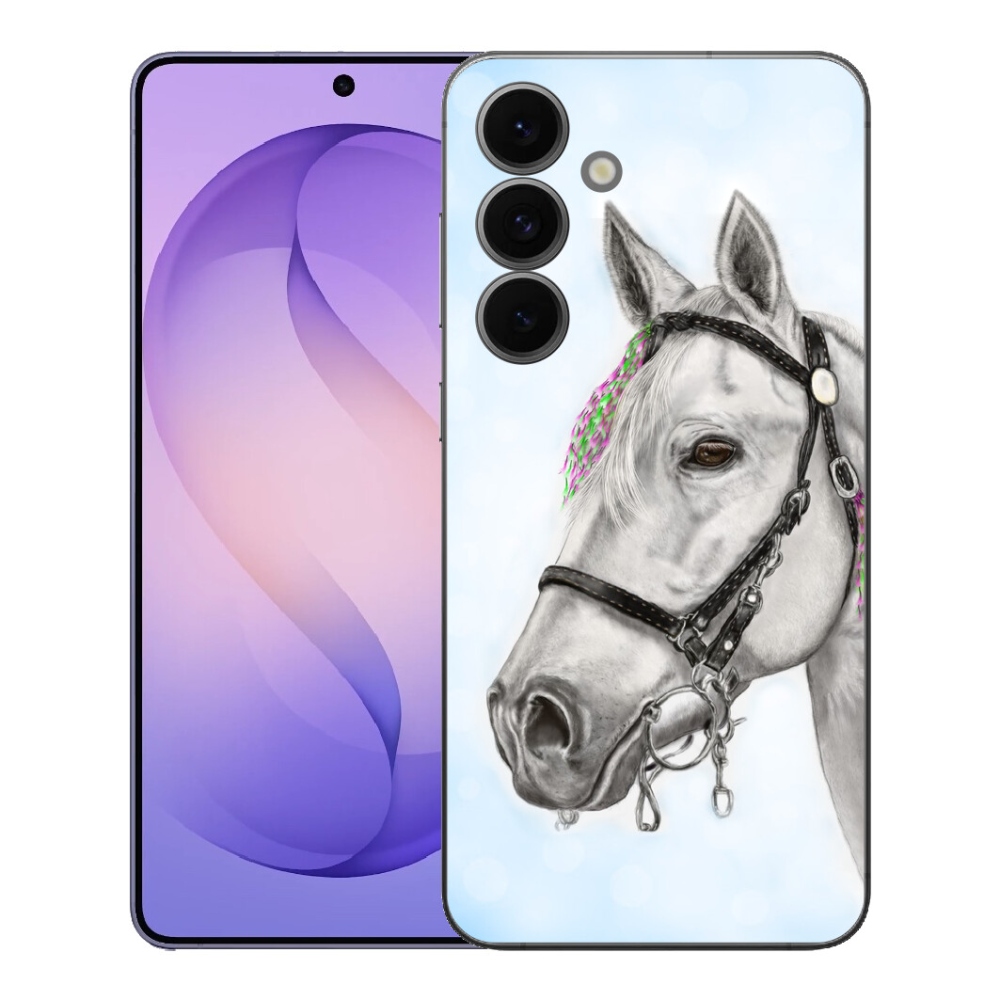 mmCase géltok a Samsung Galaxy S26 FE-hez – fehér ló 1