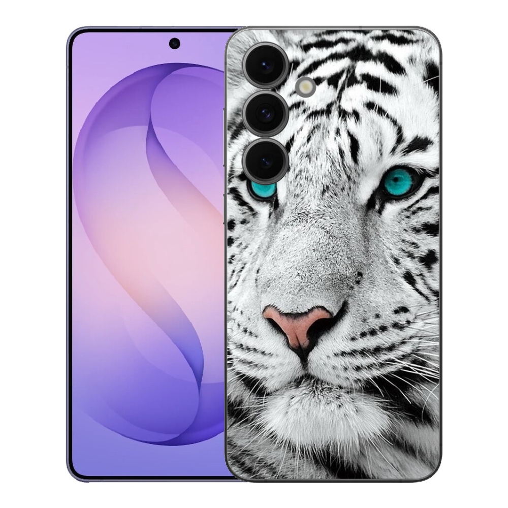 mmCase géltok a Samsung Galaxy S26 FE-hez – fehér tigris