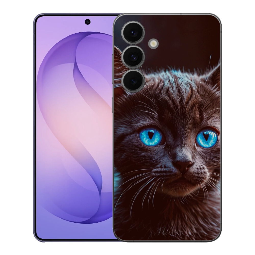 mmCase gél tok a Samsung Galaxy S26 FE-hez – fekete cica 2