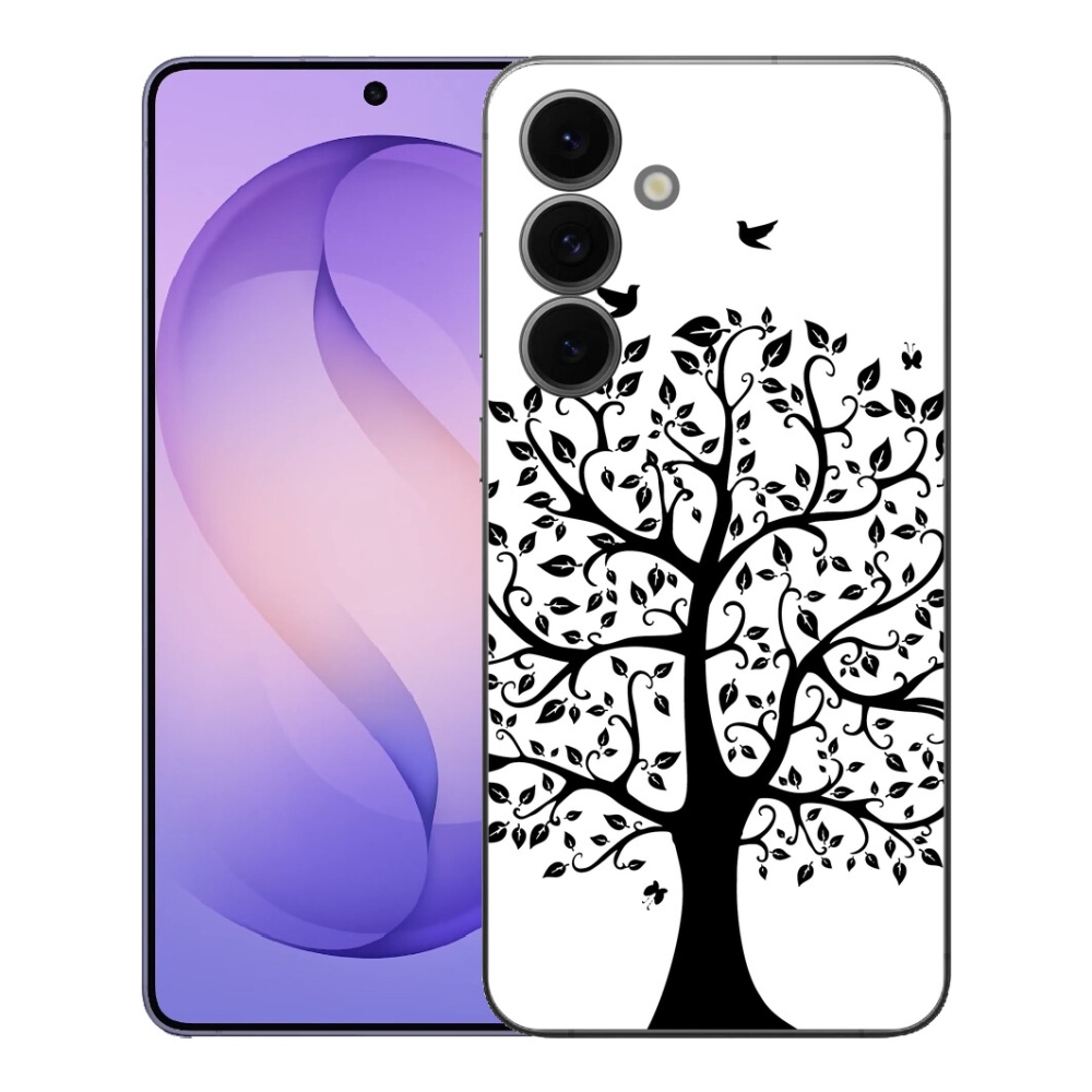 mmCase géltok a Samsung Galaxy S26 FE-hez – fekete-fehér fa