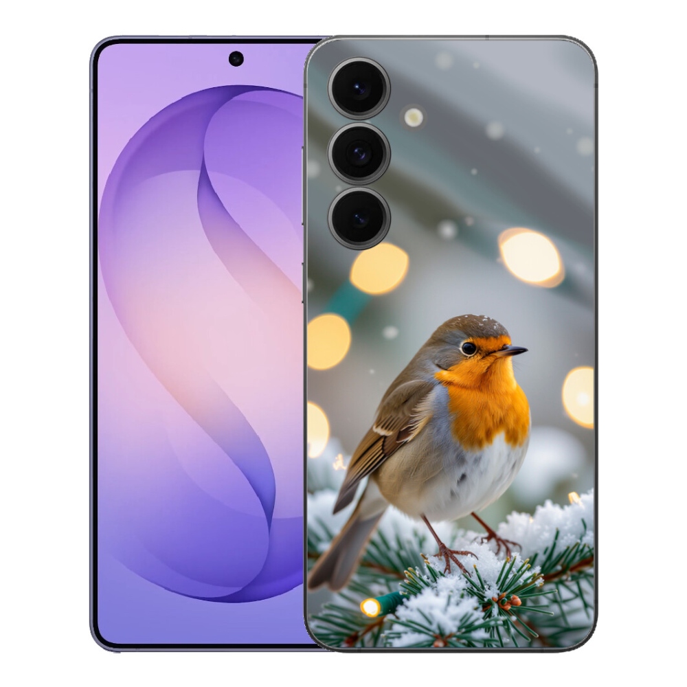 mmCase gélhuzat a Samsung Galaxy S26 FE-hez – téli vörös