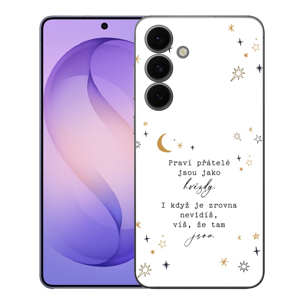 mmCase géltok a Samsung Galaxy S26 FE-hez – idézet 6, fehér háttérrel