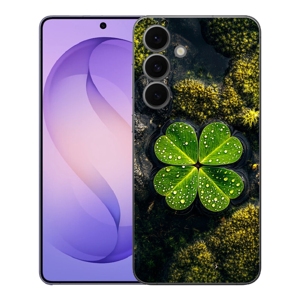 mmCase gél tok a Samsung Galaxy S26 FE-hez – négylevelű lóhere