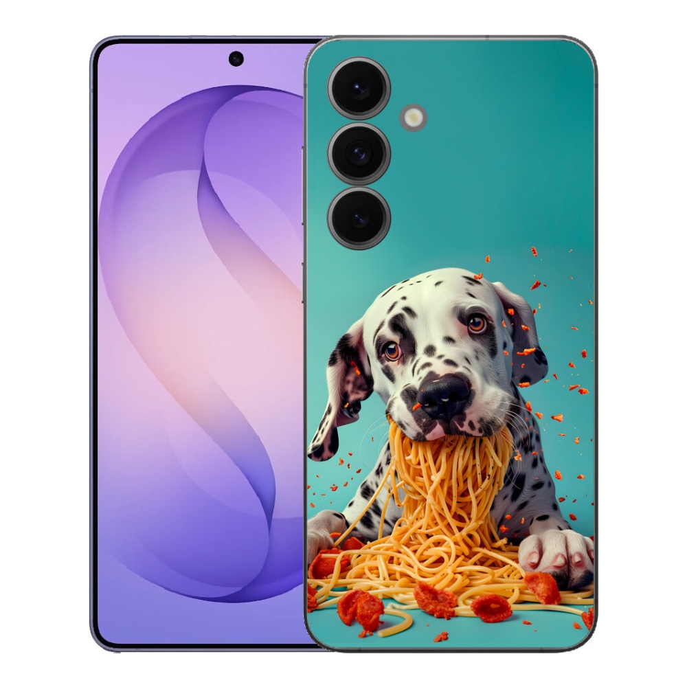 mmCase géltok a Samsung Galaxy S26 FE-hez – dalmát és spagetti