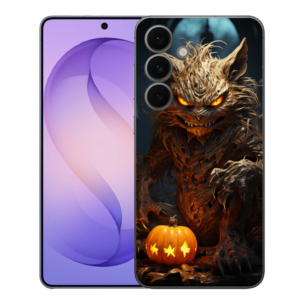 mmCase gél tok a Samsung Galaxy S26 FE-hez – halloweeni szörny
