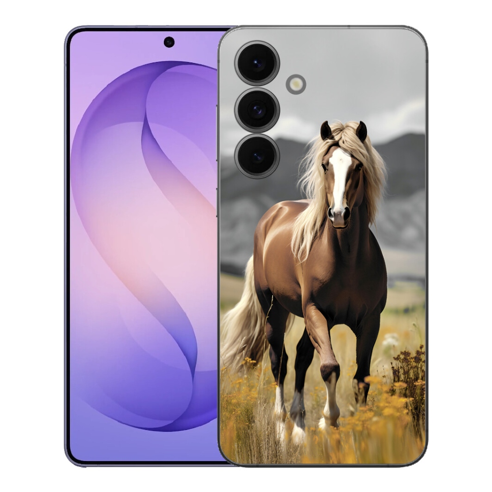 mmCase gél tok a Samsung Galaxy S26 FE-hez – barna ló 1