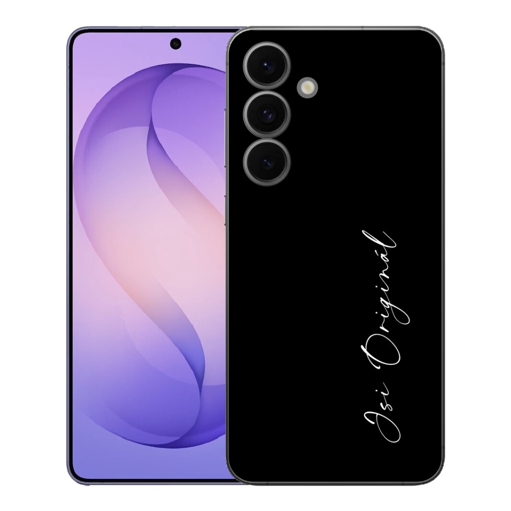 mmCase géltok a Samsung Galaxy S26 FE-hez – eredeti, fekete háttérrel