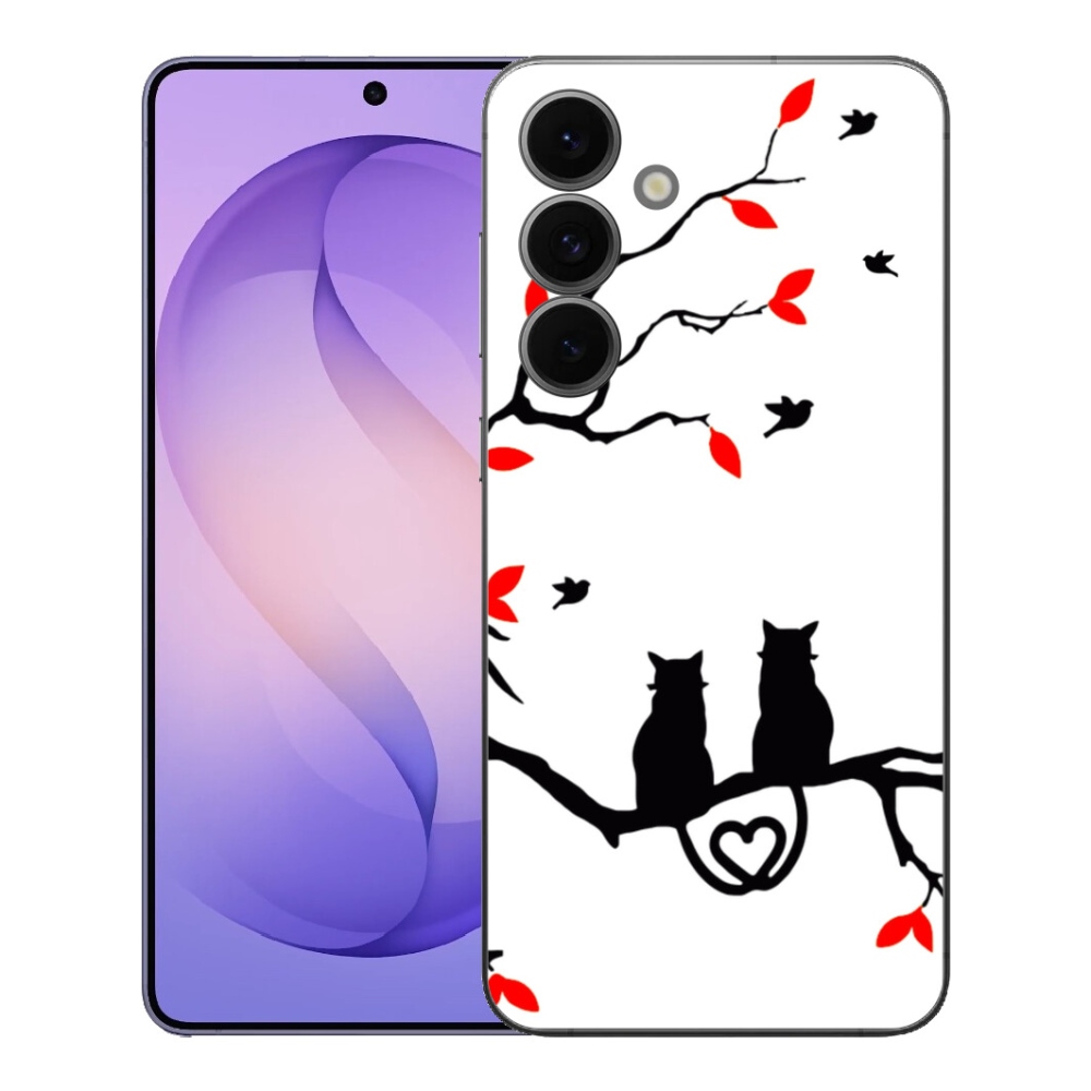 mmCase gél tok a Samsung Galaxy S26 FE-hez – macskás szerelem
