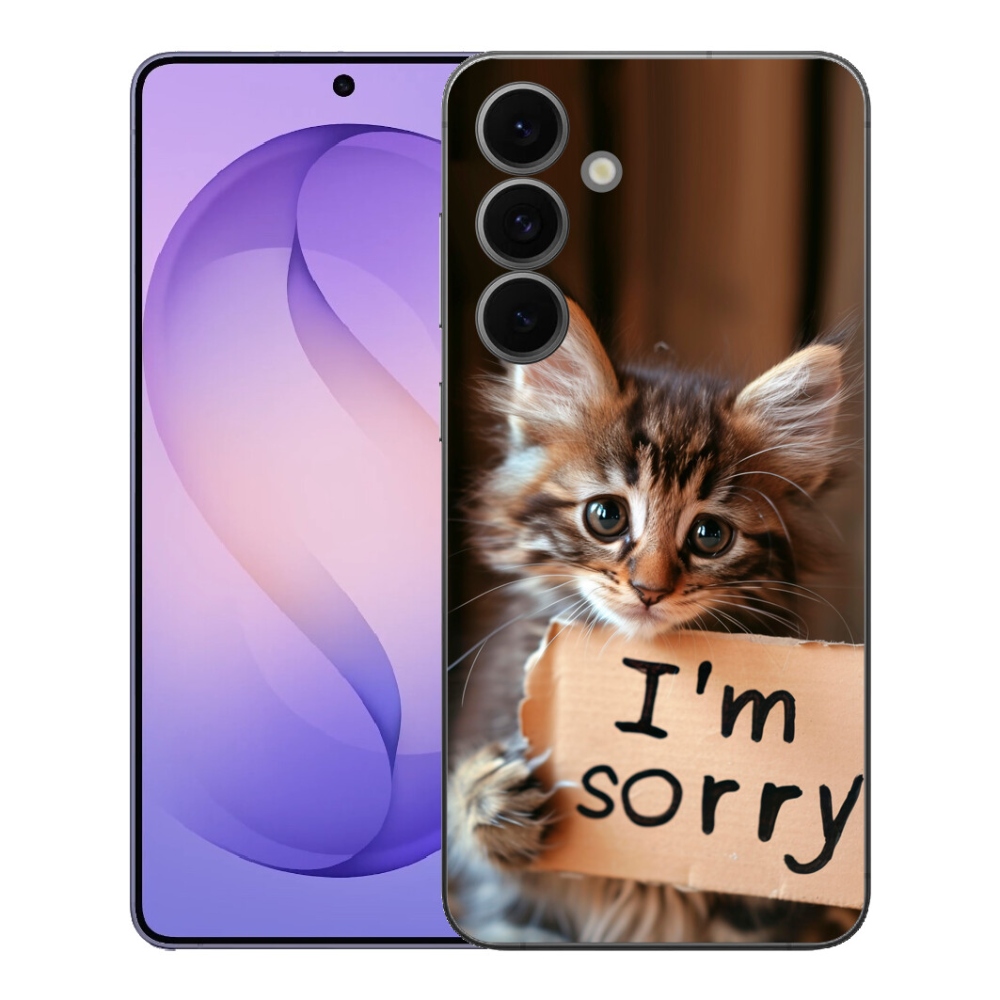 mmCase gél tok a Samsung Galaxy S26 FE-hez – macskás mintával