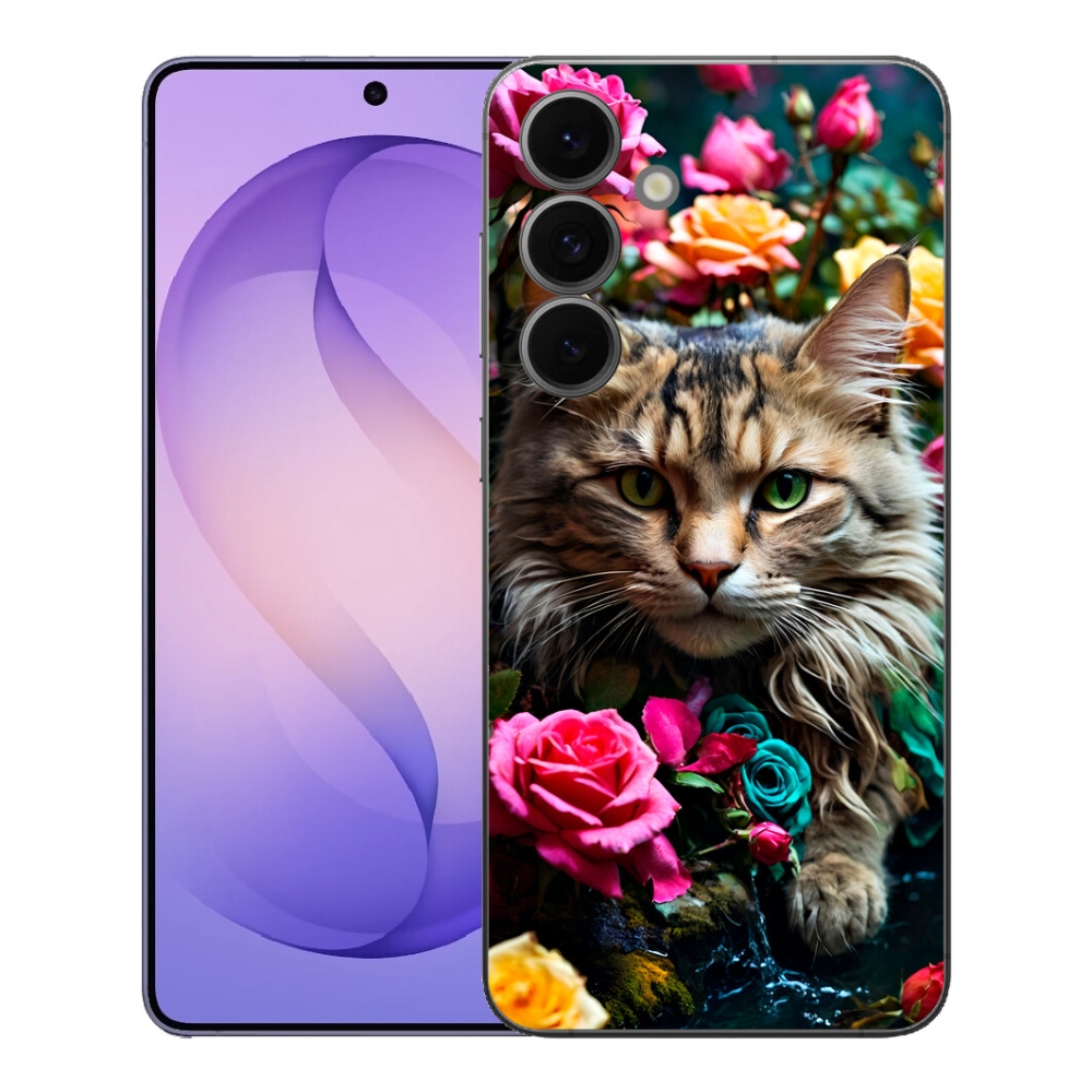 mmCase gélhuzat a Samsung Galaxy S26 FE-hez – macskás mintázat 2