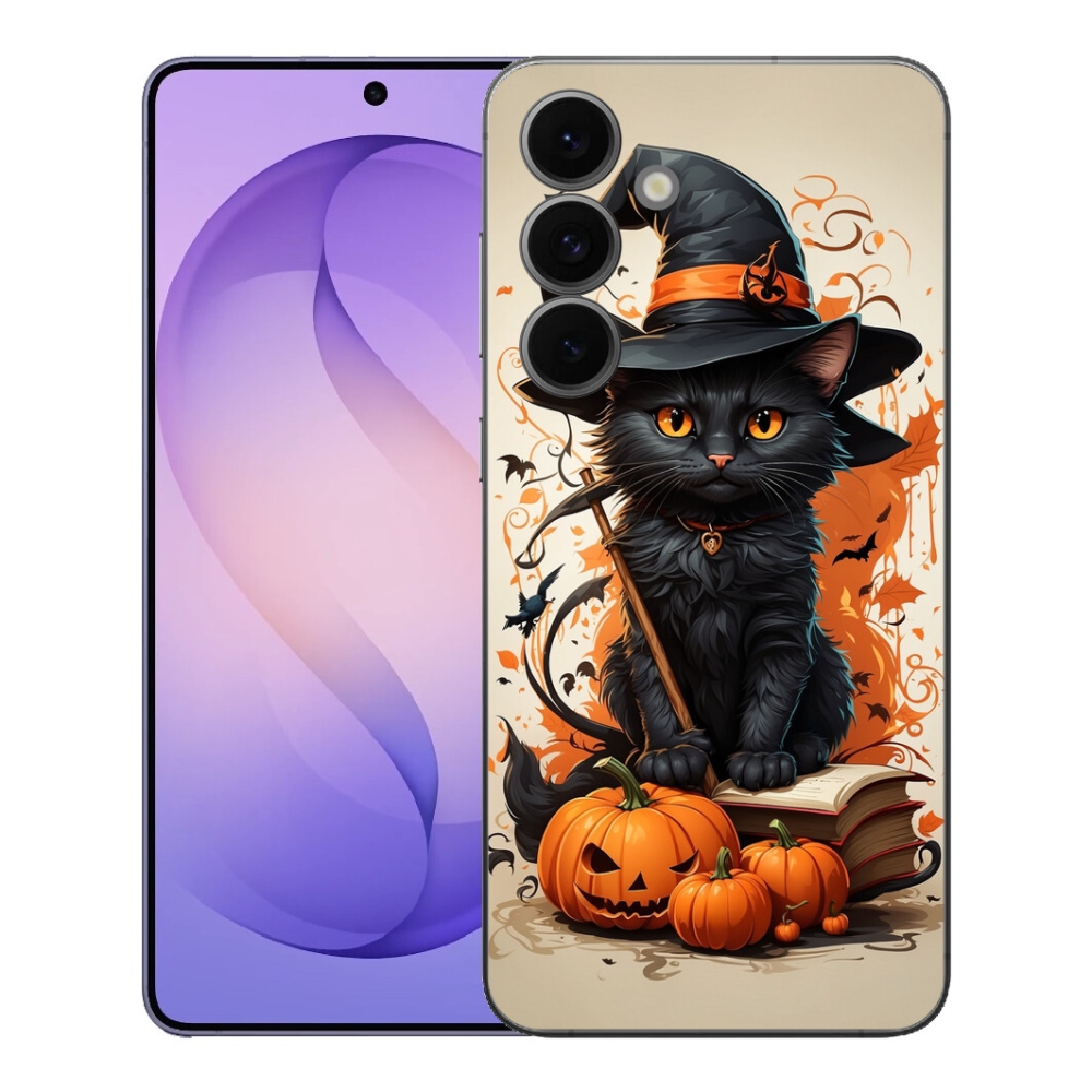 mmCase gél tok a Samsung Galaxy S26 FE-hez – varázsló macska