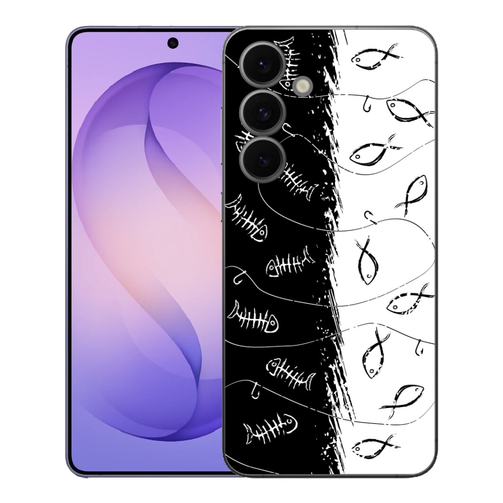 mmCase géltok a Samsung Galaxy S26 FE-hez – csontvázak és halak