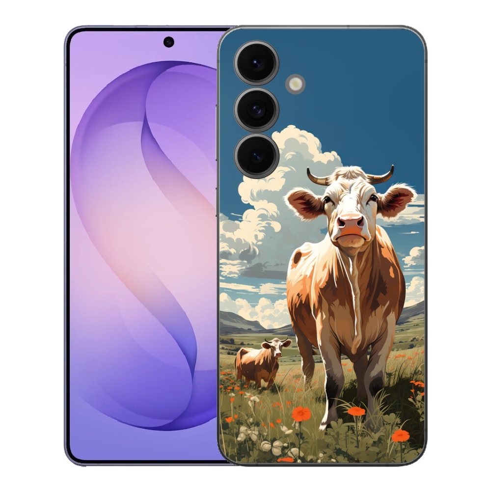 mmCase géltok a Samsung Galaxy S26 FE-hez – tehenek a réten
