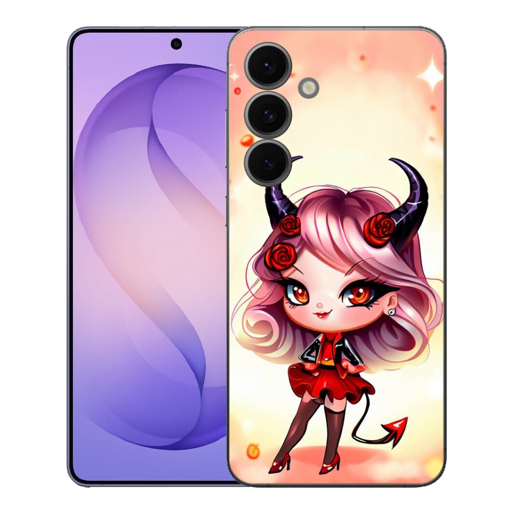mmCase géltok a Samsung Galaxy S26 FE-hez – rajzolt kis ördögnő