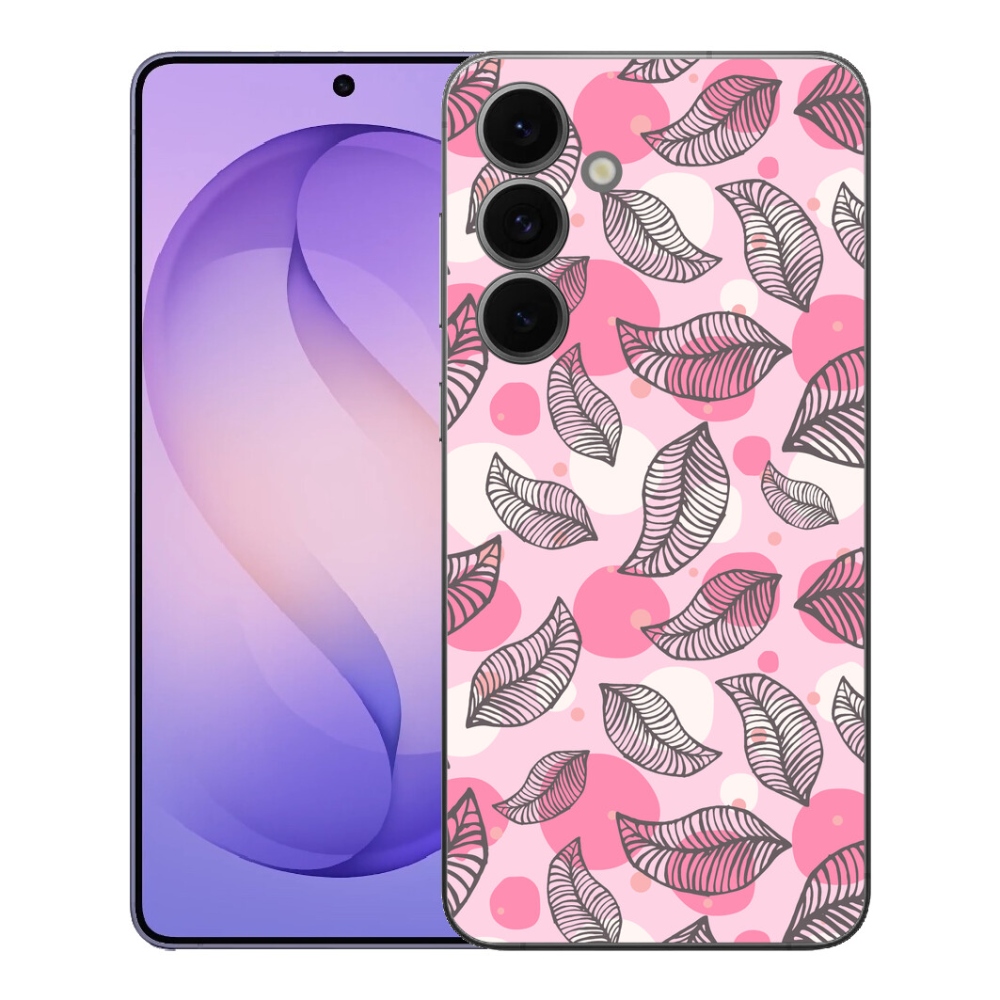 mmCase géltok a Samsung Galaxy S26 FE-hez – rajzolt hulló levelek