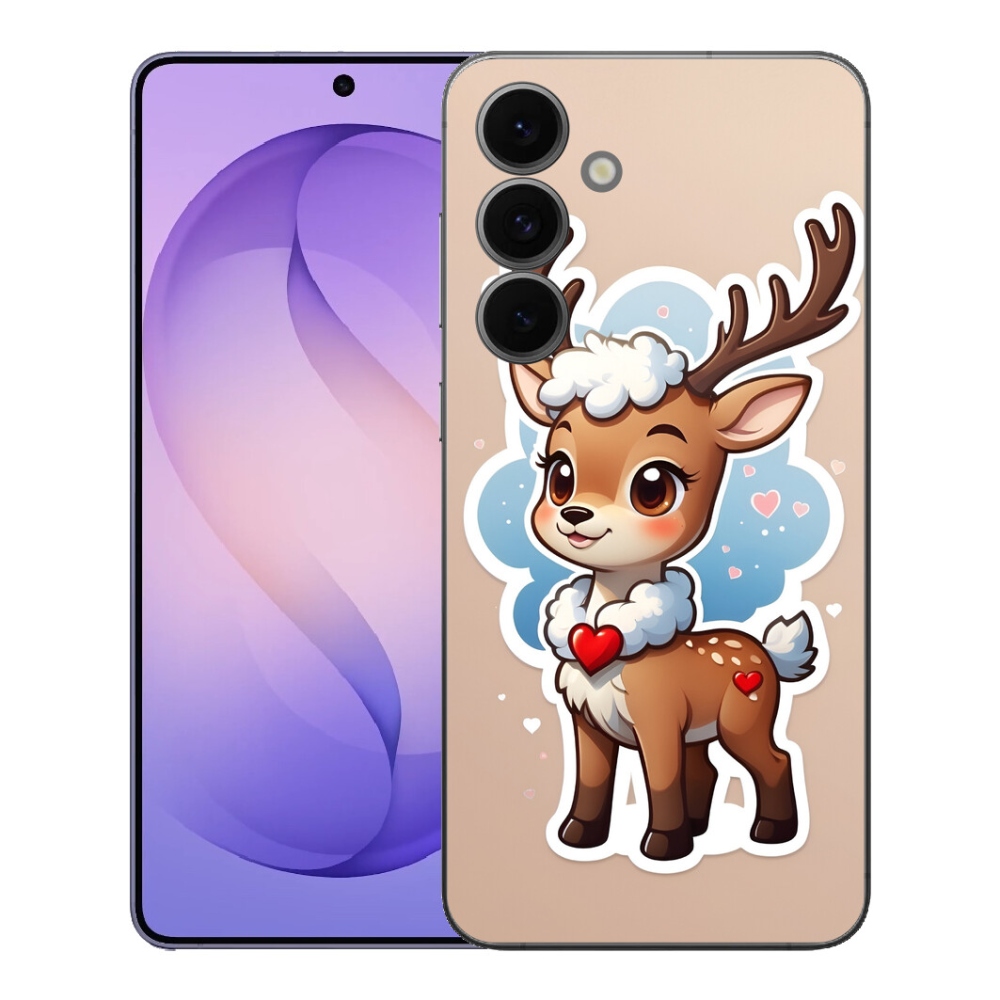 mmCase géltok a Samsung Galaxy S26 FE-hez – rajzolt rénszarvas
