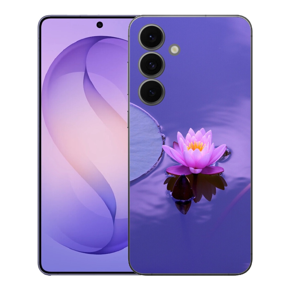 mmCase gél tok a Samsung Galaxy S26 FE-hez – virág a víz felszínén