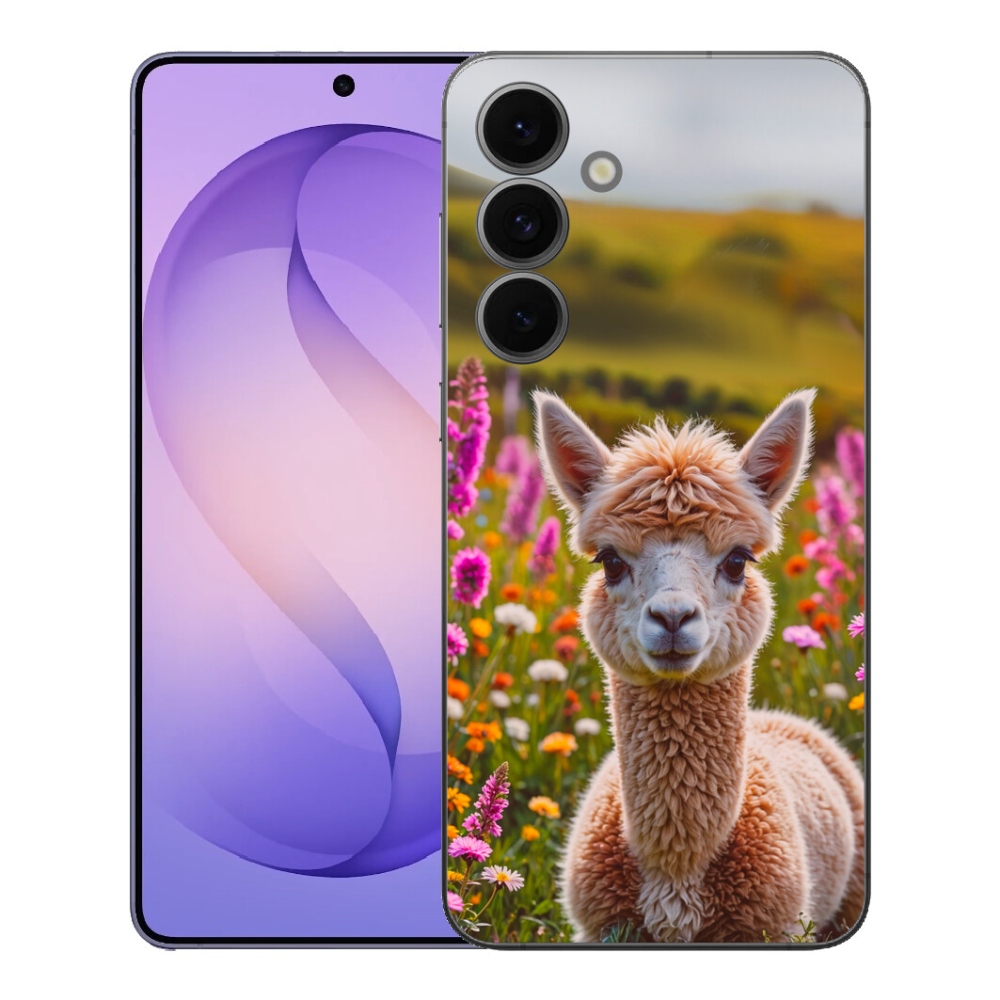 mmCase gélhuzat a Samsung Galaxy S26 FE-hez – láma a réten