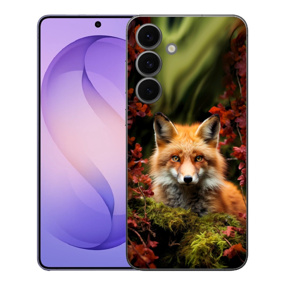 mmCase géltok a Samsung Galaxy S26 FE-hez – róka az erdőben