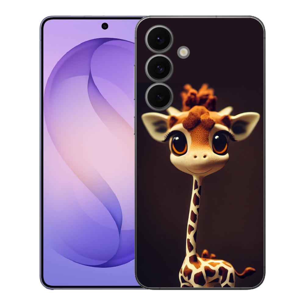 mmCase gél tok a Samsung Galaxy S26 FE-hez – kis zsiráf