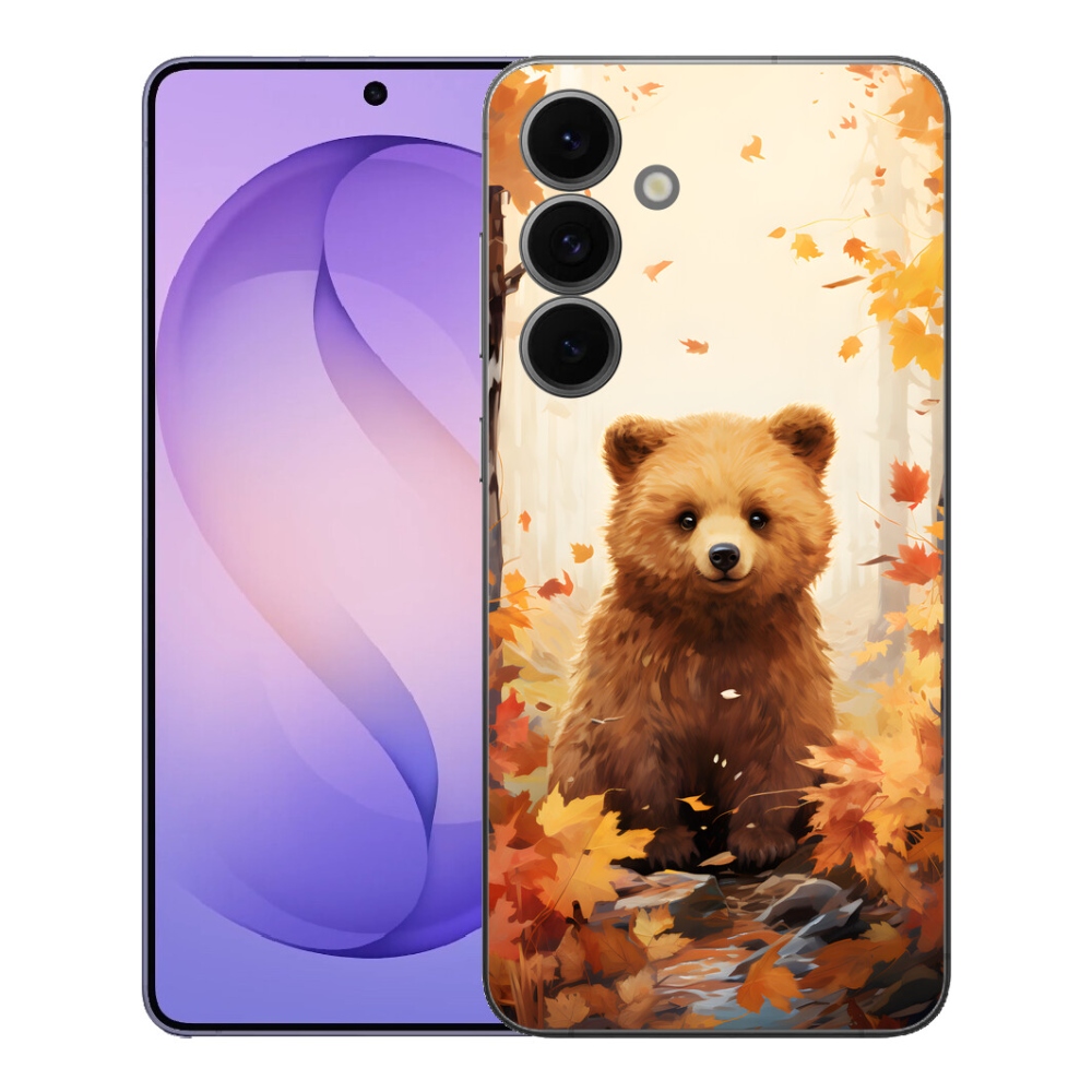 mmCase géltok a Samsung Galaxy S26 FE-hez – medve az erdőben