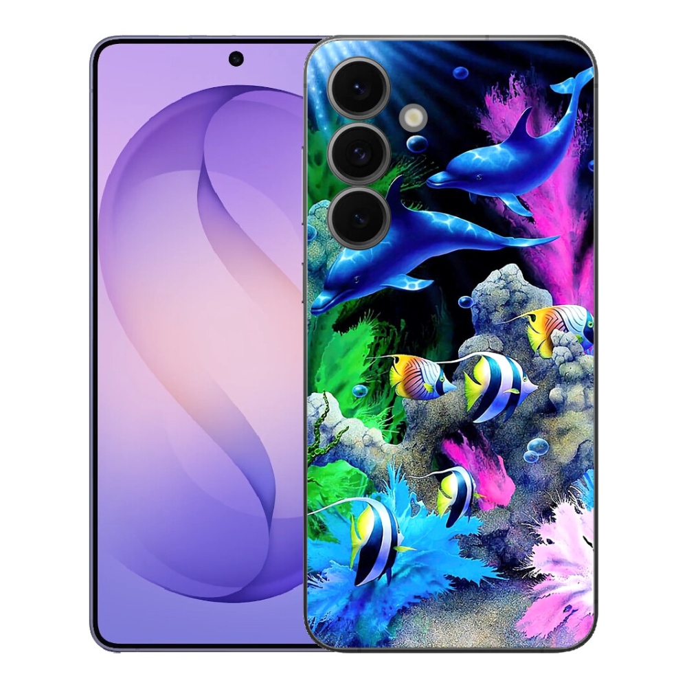 mmCase gélhuzat a Samsung Galaxy S26 FE-hez – tengeri világ