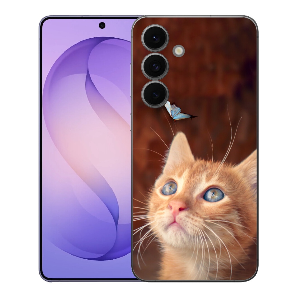 mmCase géltok a Samsung Galaxy S26 FE-hez – pillangó és cica
