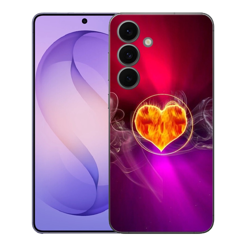 mmCase gél tok a Samsung Galaxy S26 FE-hez – tüzes szív