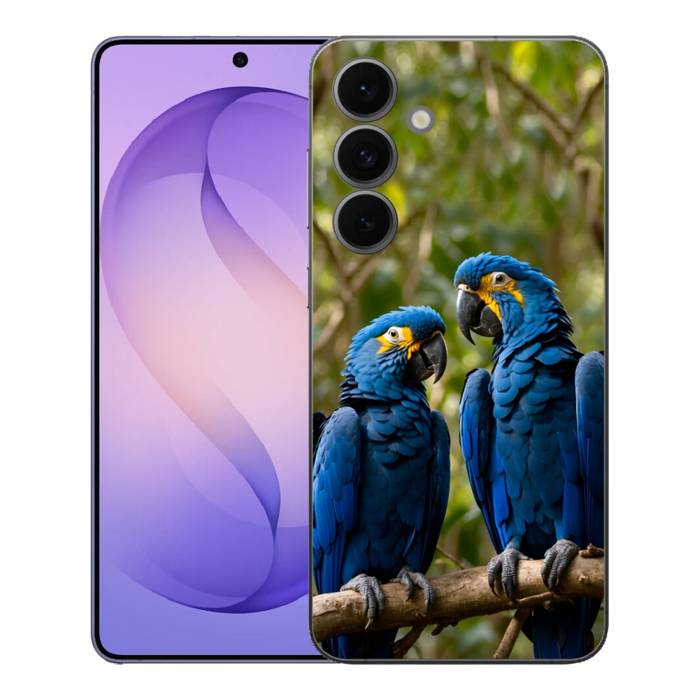 mmCase géltok a Samsung Galaxy S26 FE-hez – papagáj-duó