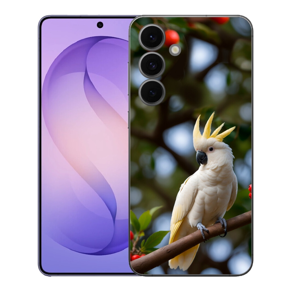 mmCase gélhuzat a Samsung Galaxy S26 FE-hez – kakadu papagáj 3