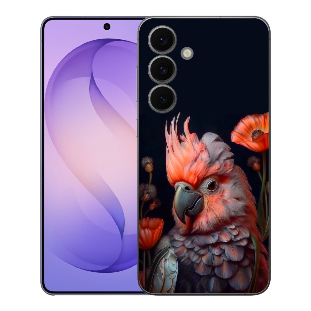mmCase géltok a Samsung Galaxy S26 FE-hez – színes kakadu papagáj