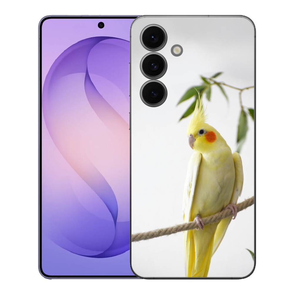 mmCase géltok a Samsung Galaxy S26 FE-hez – tollas papagáj
