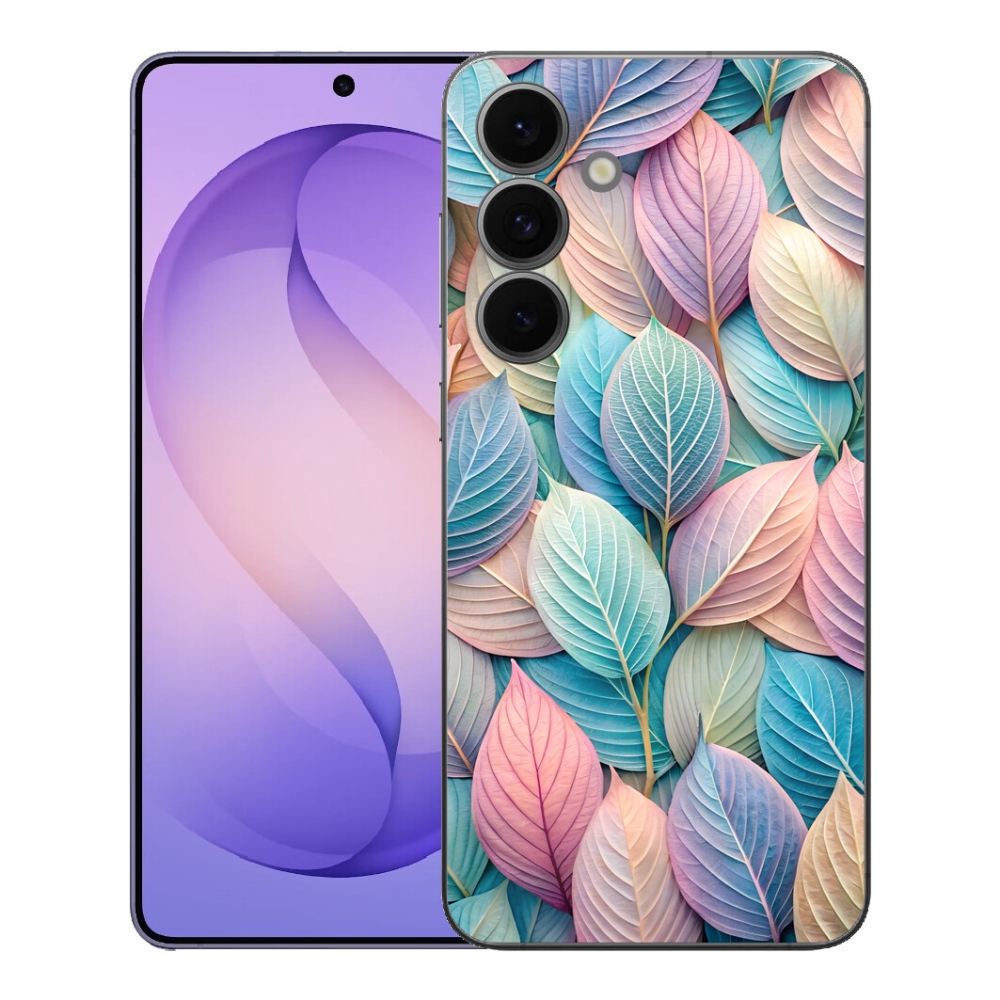 mmCase gélhuzat a Samsung Galaxy S26 FE-hez – pasztell levelek